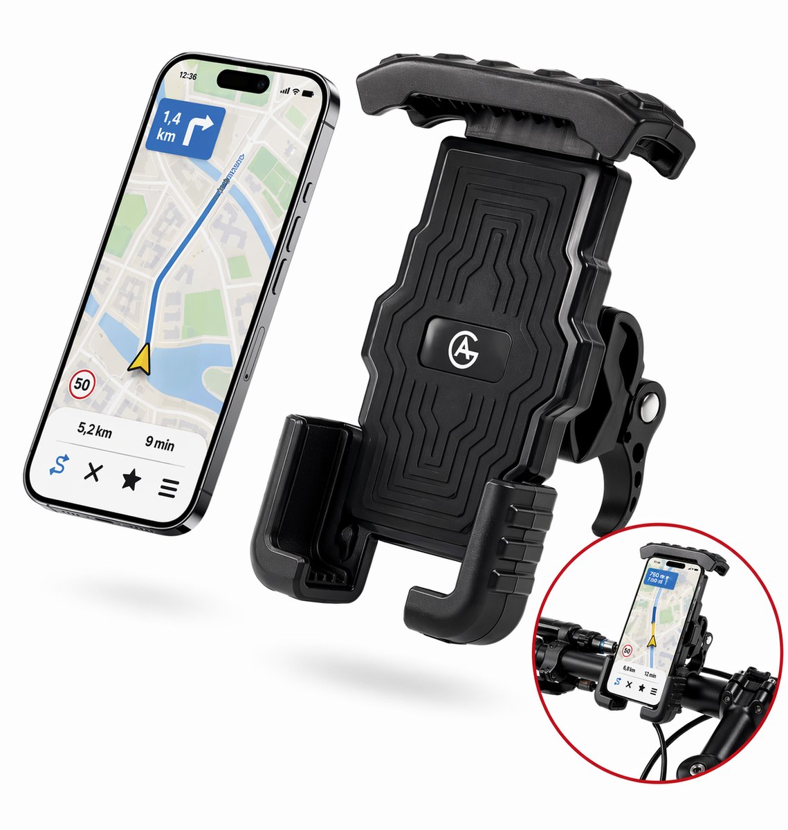 Universele ringhouder voor mobiele telefoon, 360 graden draaibaar, zeer dun, voor alle smartphones en tablets, 2 stuks