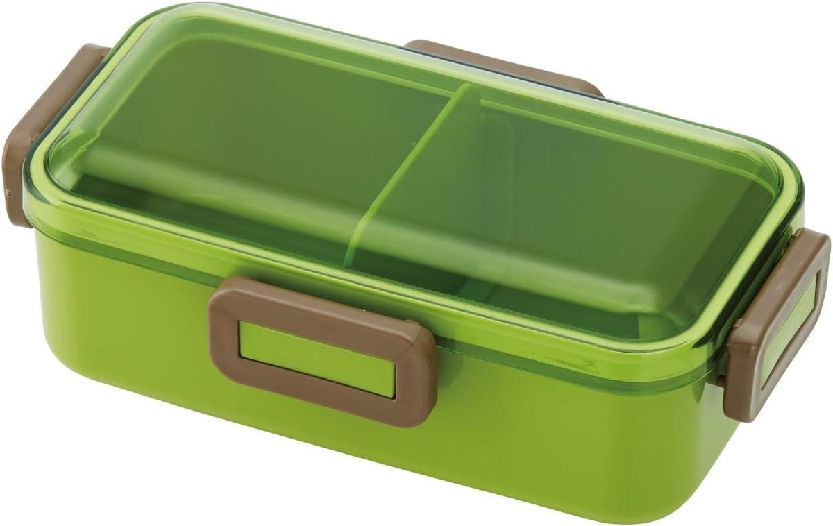 Bento Lunchbox - Voedseldoos - Lunch Meenemen - Koepelvormig Deksel - 530ml - Mos Groen