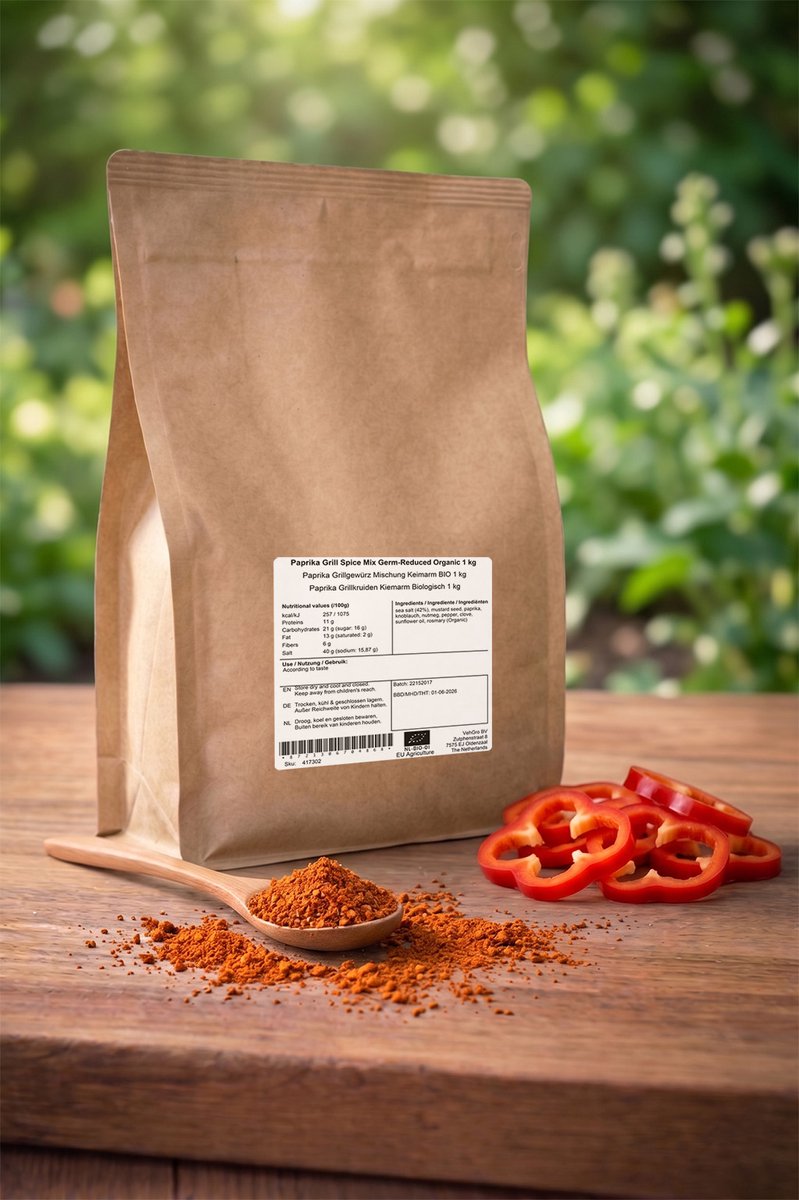 Paprika Grillkruiden Kiemarm