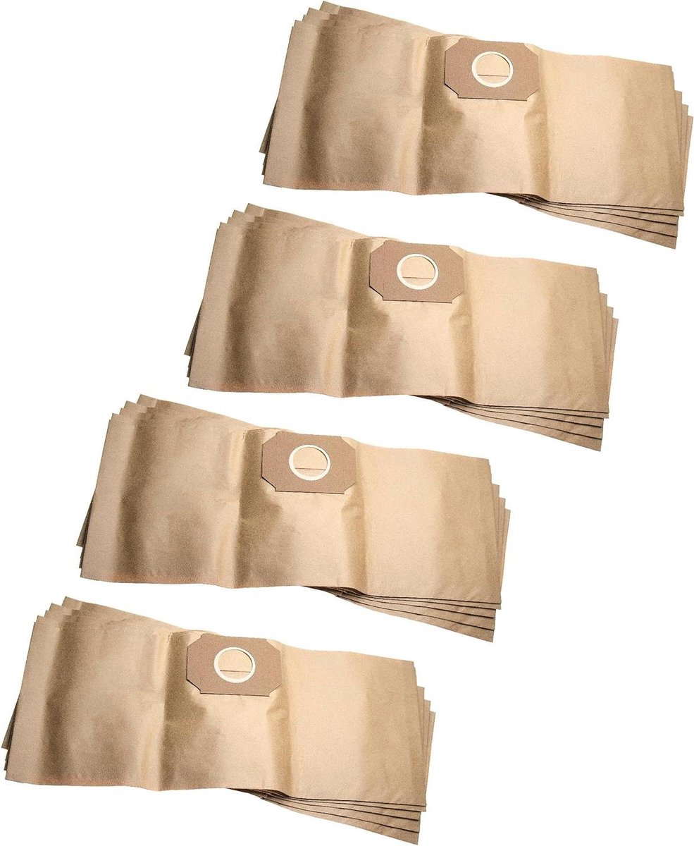 Stofzuigerzakken Papier - Stofzakken Cilinder - Stofzuigen Huis - Precisie Pasvorm - 20 stuks - Bruin