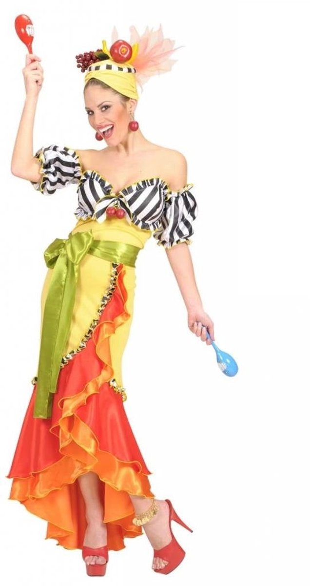 Braziliaanse dame verkleedkleding - Maat S