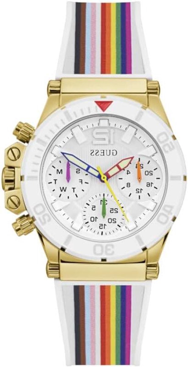 Dames Horloge - Polsbandje - Dagelijks Gebruik - Biobased Ring - 45mm - Wit Goud