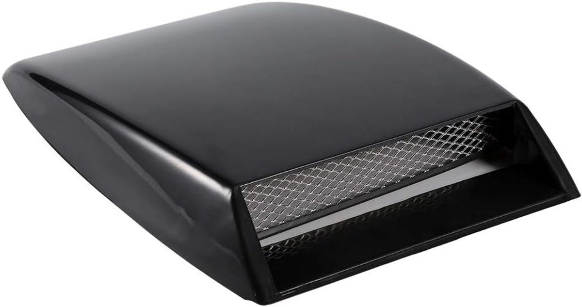 Universele Auto Accessoires voor Ventilatie, Decoratieve Luchtinlaat Scoop en Bonnet Cover (Zwart)