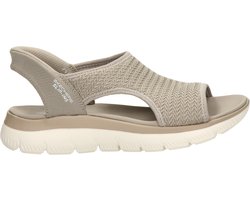Skechers Hands Free Slip-Ins Summits dames sandaal - Taupe - Maat 38