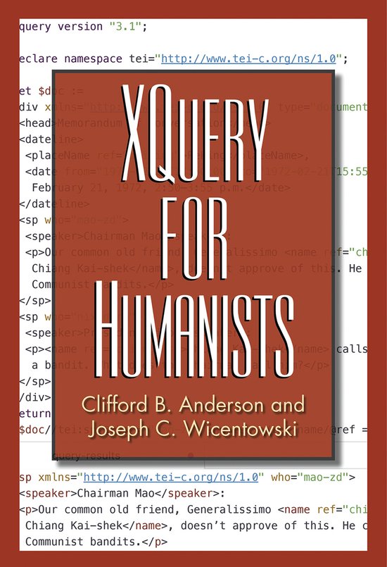 Coding for Humanists- XQuery for Humanists - cover