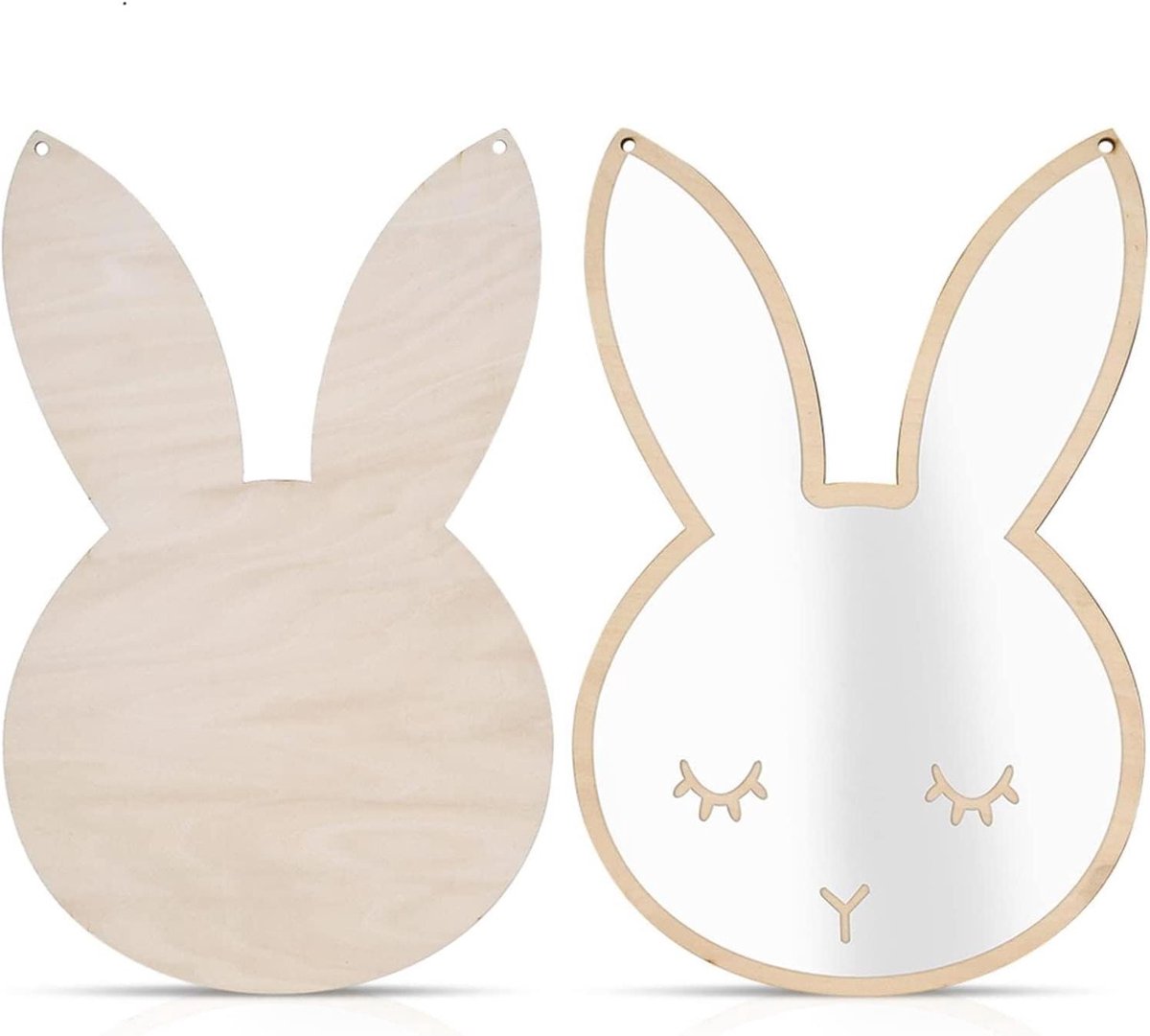 Decoratieve Spiegel Sticker - Muurdecoratie Kinderkamer - Kinderkamer Aankleden - Schattig
