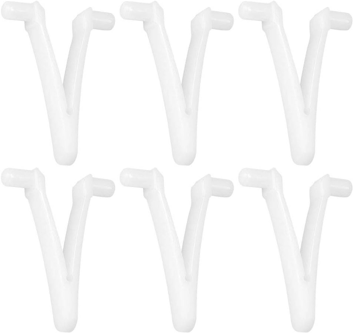 6PCS Pool Butterfly V Clip voor Blad Rake Skimmer en Vacuümkop - Duurzaam en Efficiënt Accessoire voor Zwembaden