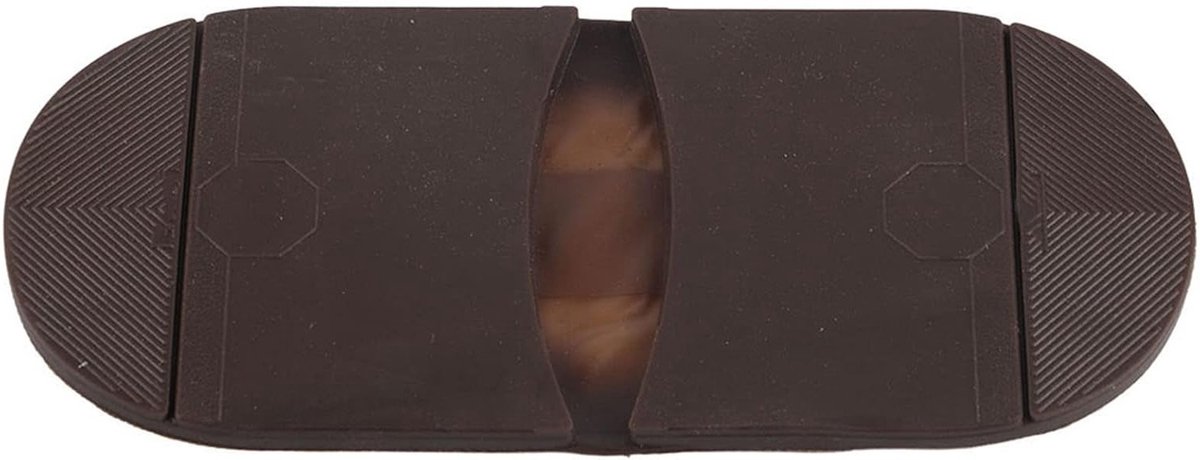Duurzame Rubber Zool, Slijtvaste Hielzolen voor Schoenreparatie, Ideaal voor Comfort en Ondersteuning
