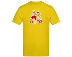 Hingly T-shirt Buurman & Buurman Ajeto Geel Maat: Xlarge
