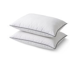 Sleeptime Hotel Hoofdkussen - Set van 2 - Orthopedisch & Ergonomisch - 60x70 cm - Hotelkwaliteit - Geschikt voor Alle Slaaphoudingen