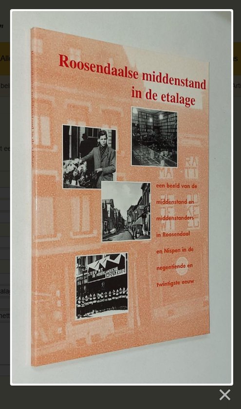 De Roosendaalse middenstand - cover