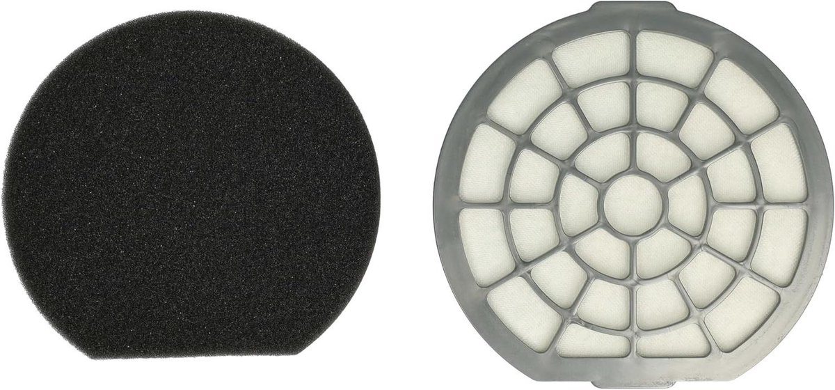 Stofzuigerfilter Motorbescherming - Motorfilter Dubbel - Stofzuiger Onderhoud - Wasbaar Herbruikbaar - 13.4 x 12.9 x 2.4 cm