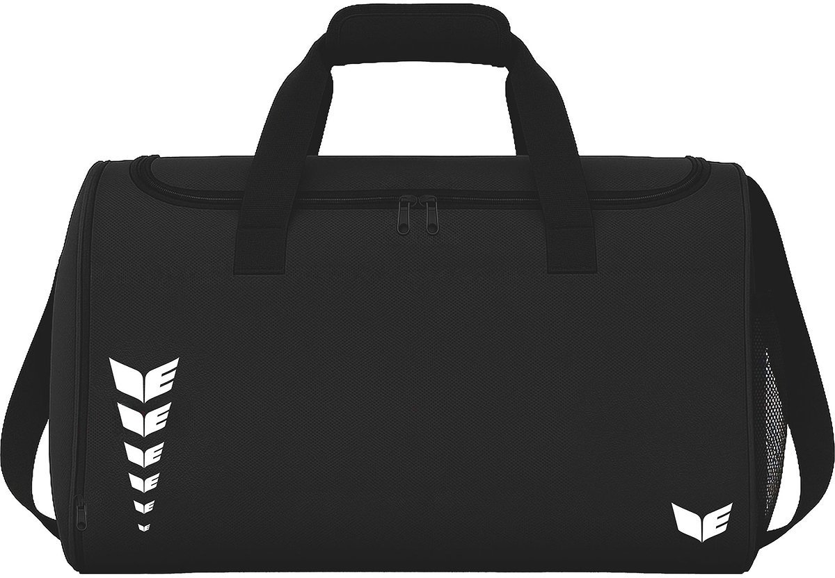 Erima Intro Line (Size Small) Sporttas Met Zijvakken - Zwart | Maat: S