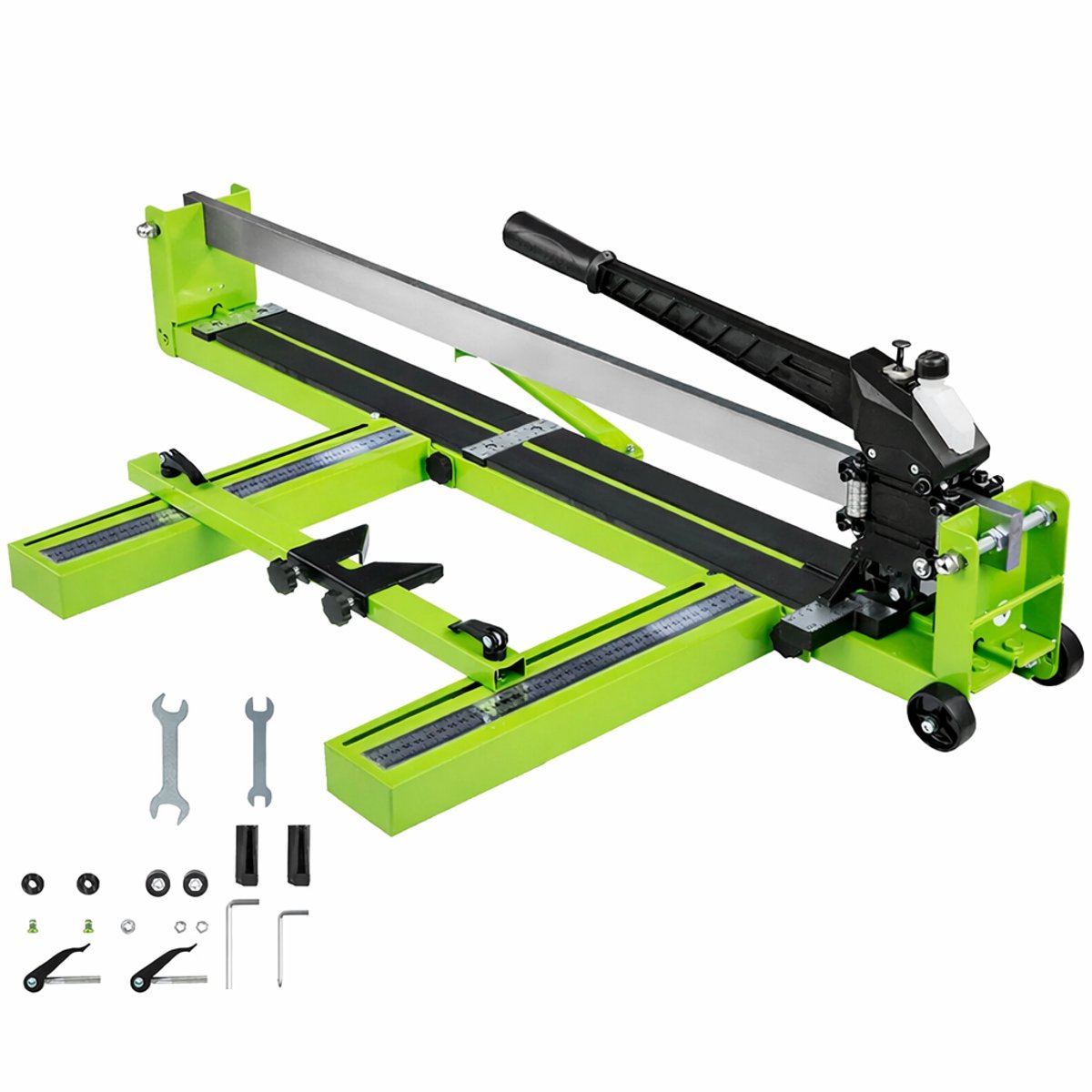 Sello! tegelsnijder – infrarood – vloersnijder – duwmes – porselein – keramiek – tegels – stalen frame – kogellagers – draagbaar – precies – 1000mm