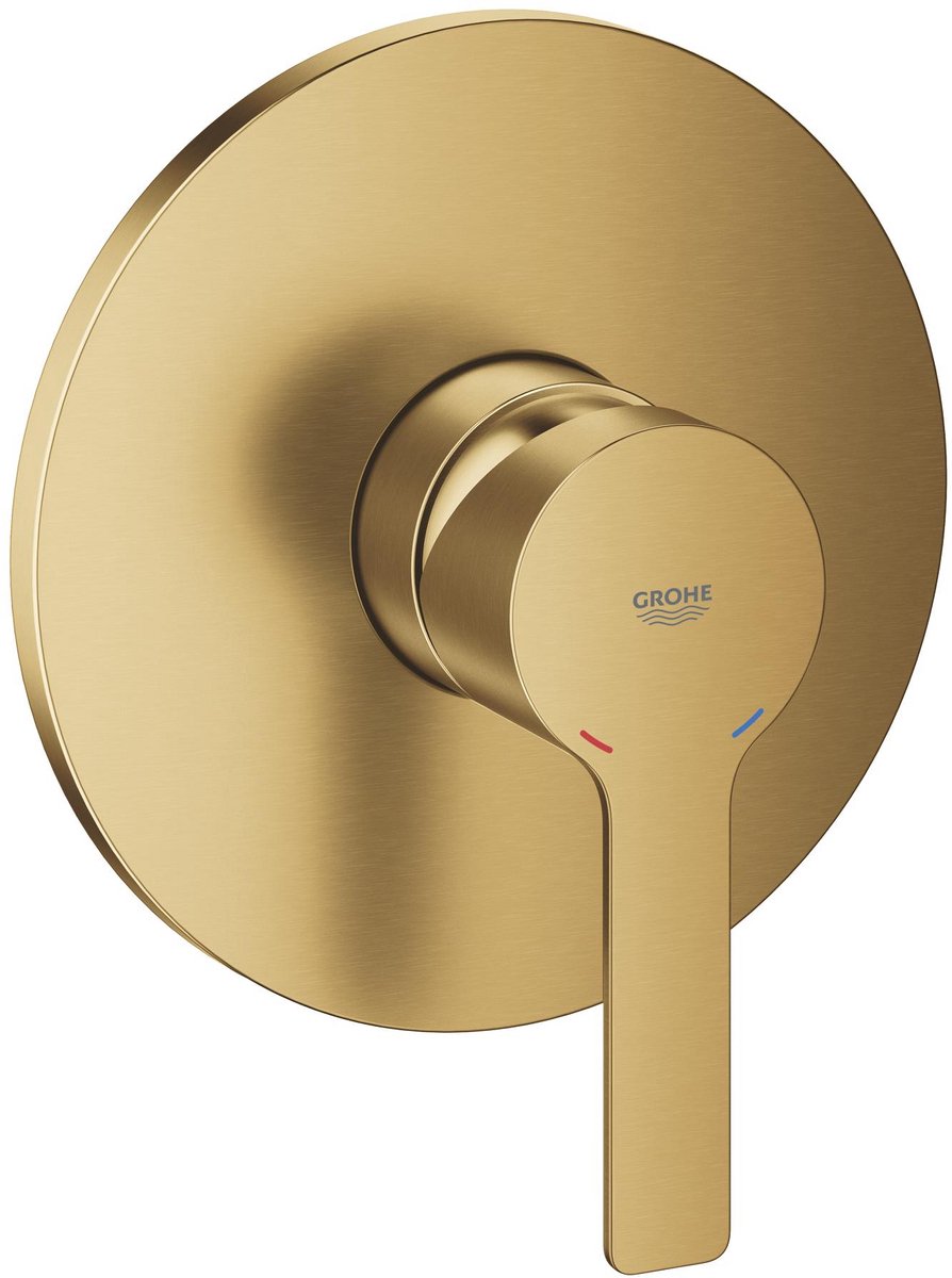 GROHE Lineare Douchekraan Afbouwset – Inbouw – SilkMove 46mm – Geborsteld Cool Sunrise