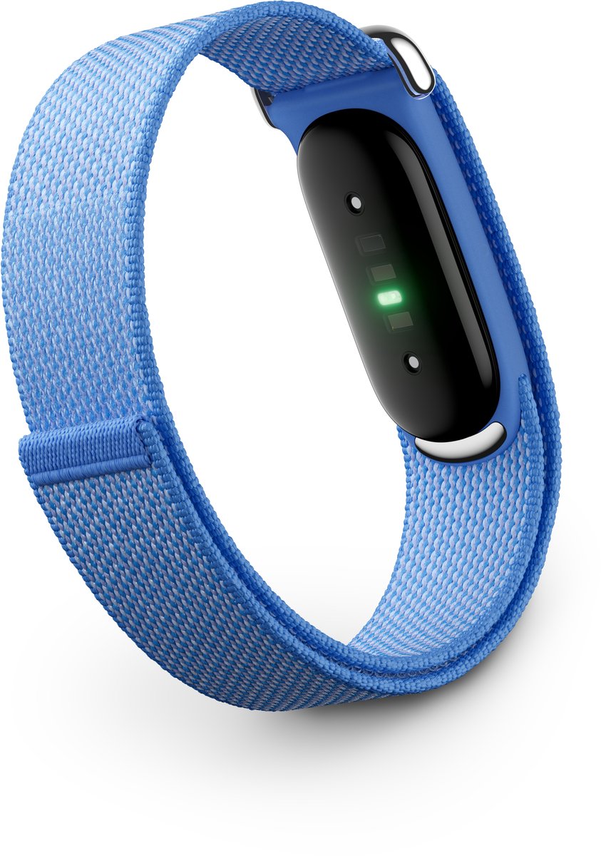 Google Fitbit Air Lavender - Activity Tracker - Met Blauw/Paars Actiesportbandje met klittenband thumbnail 3
