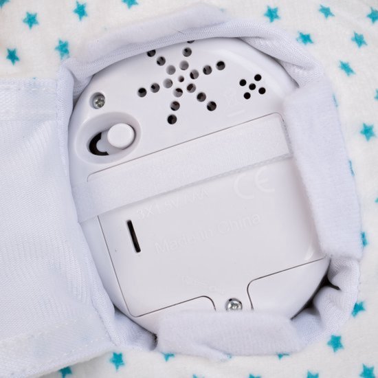 MikaMax Stars Elephant - Ster Olifant Projector - Rustgevende sterrenhemel met 13 liedjes - 30 x 21 x 11 cm - Kalmerende Nachtlamp voor baby's - Projector Baby - Sterren Projector van MikaMax — afbeelding 4