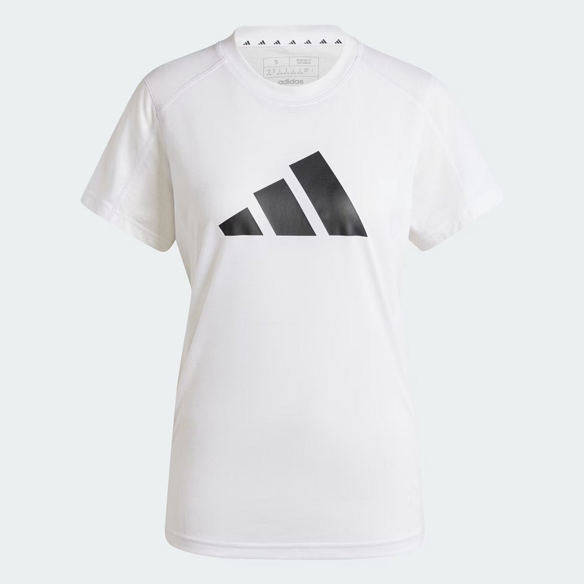 Adidas T-Shirt Train Ess Big Logo Dames Wit