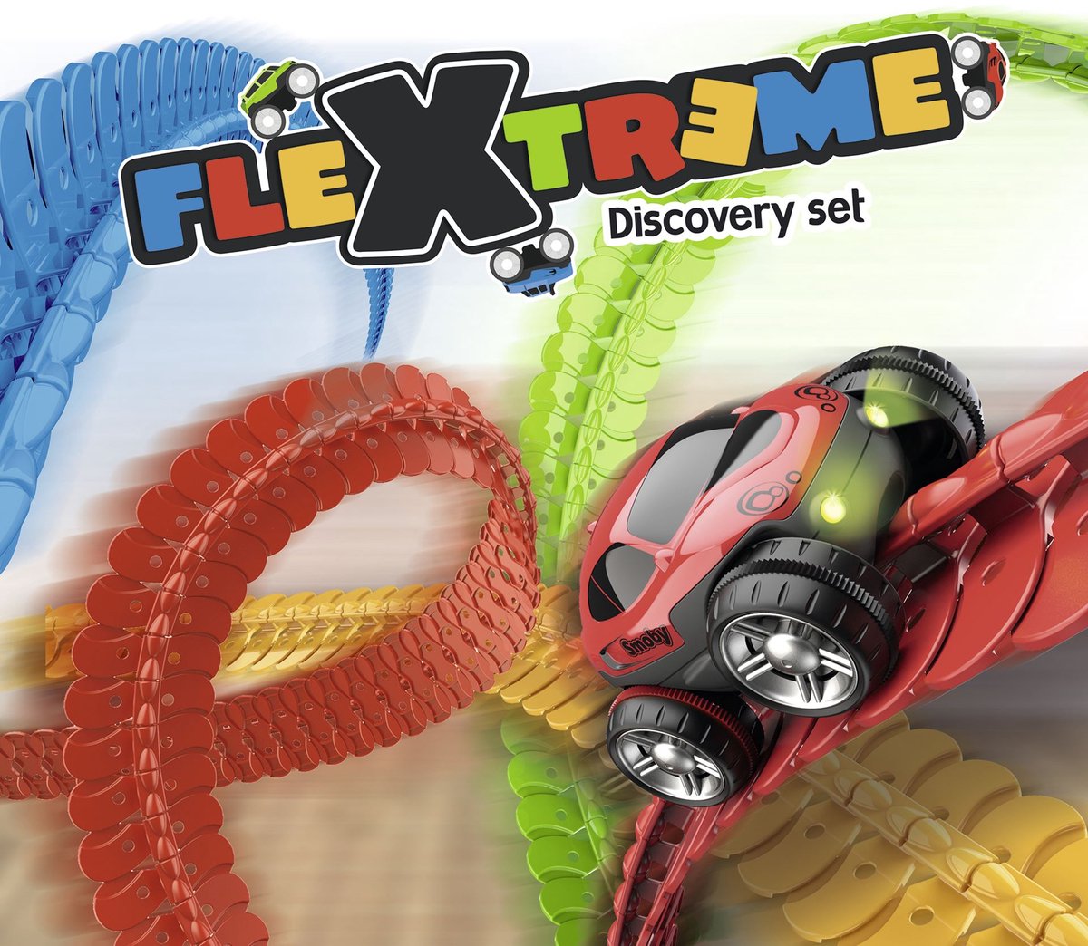 FleXtreme - Discovery set - Racebaan - 184 track - flexibel circuit - 4.4 meter - vanaf 4 jaar — afbeelding 13