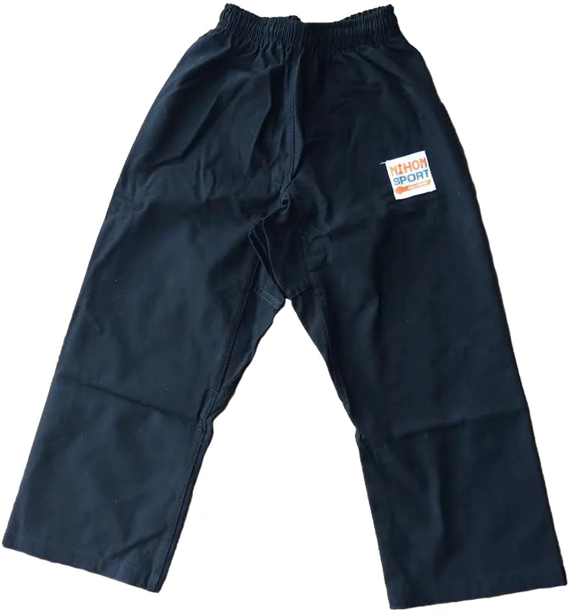 Karatebroek Nihon | Zwart (Maat: 130)