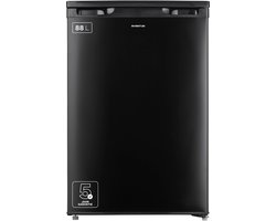 Inventum VR550B tafelmodel vriezer 88 liter - 55 cm breed - Energielabel D - Diepvries - Compact - Vrijstaand - 3 lades - Zwart