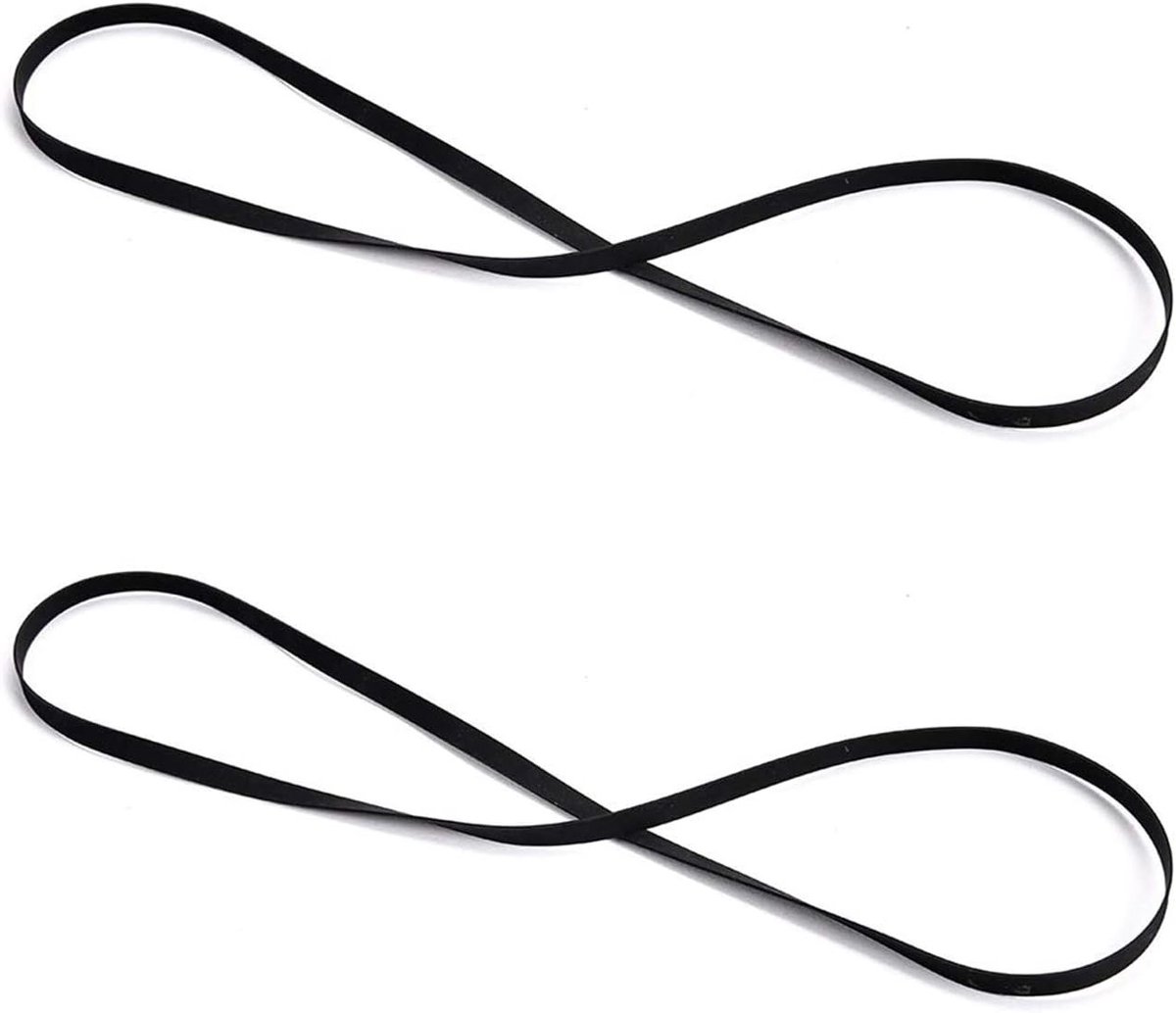 Vintage Vinyl Record Speler Vervangingsriem - 2 Stuks, 270mm Lengte, Geschikt voor Platenspeler, Phonograaf en Turntable Accessoires