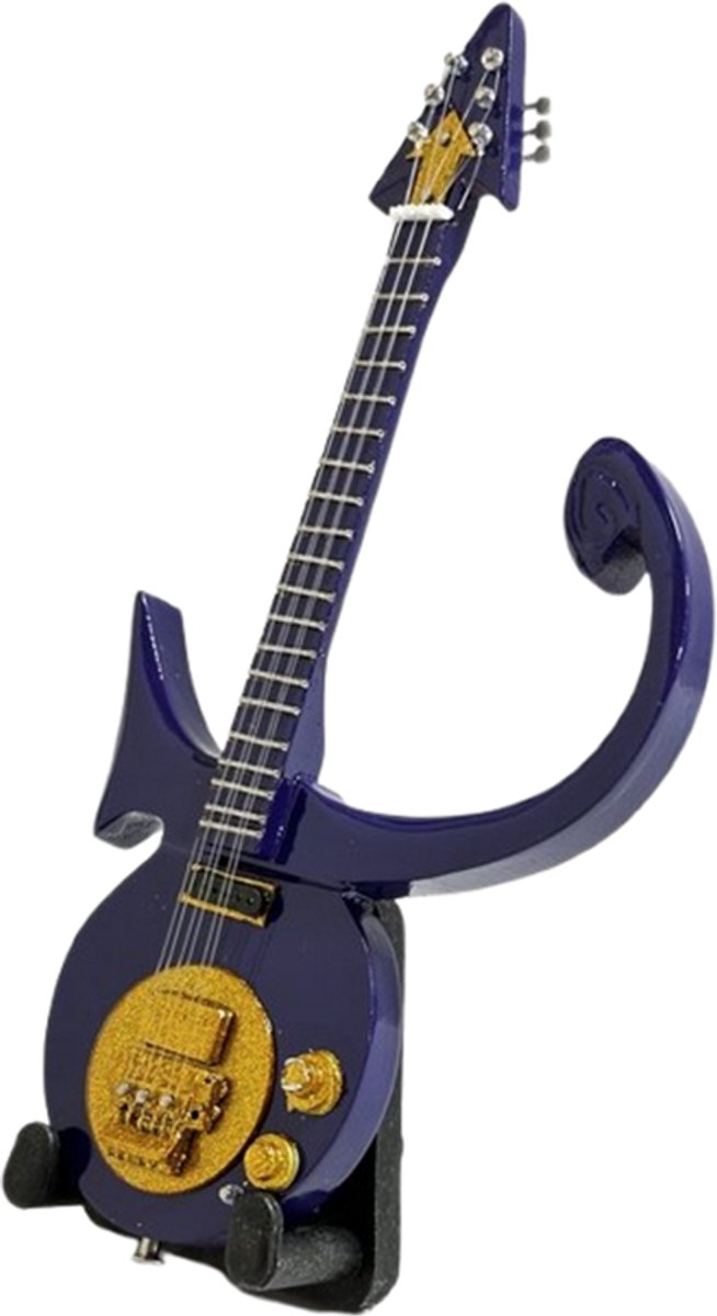 Baby miniatuur replica Love Symbol gitaar 15 cm - Prince
