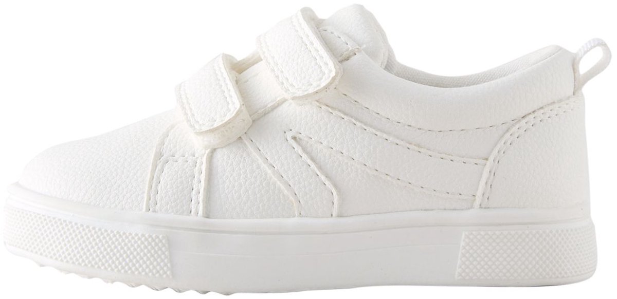 Next - Jongens - First Walker sneakers met klittenband - Wit