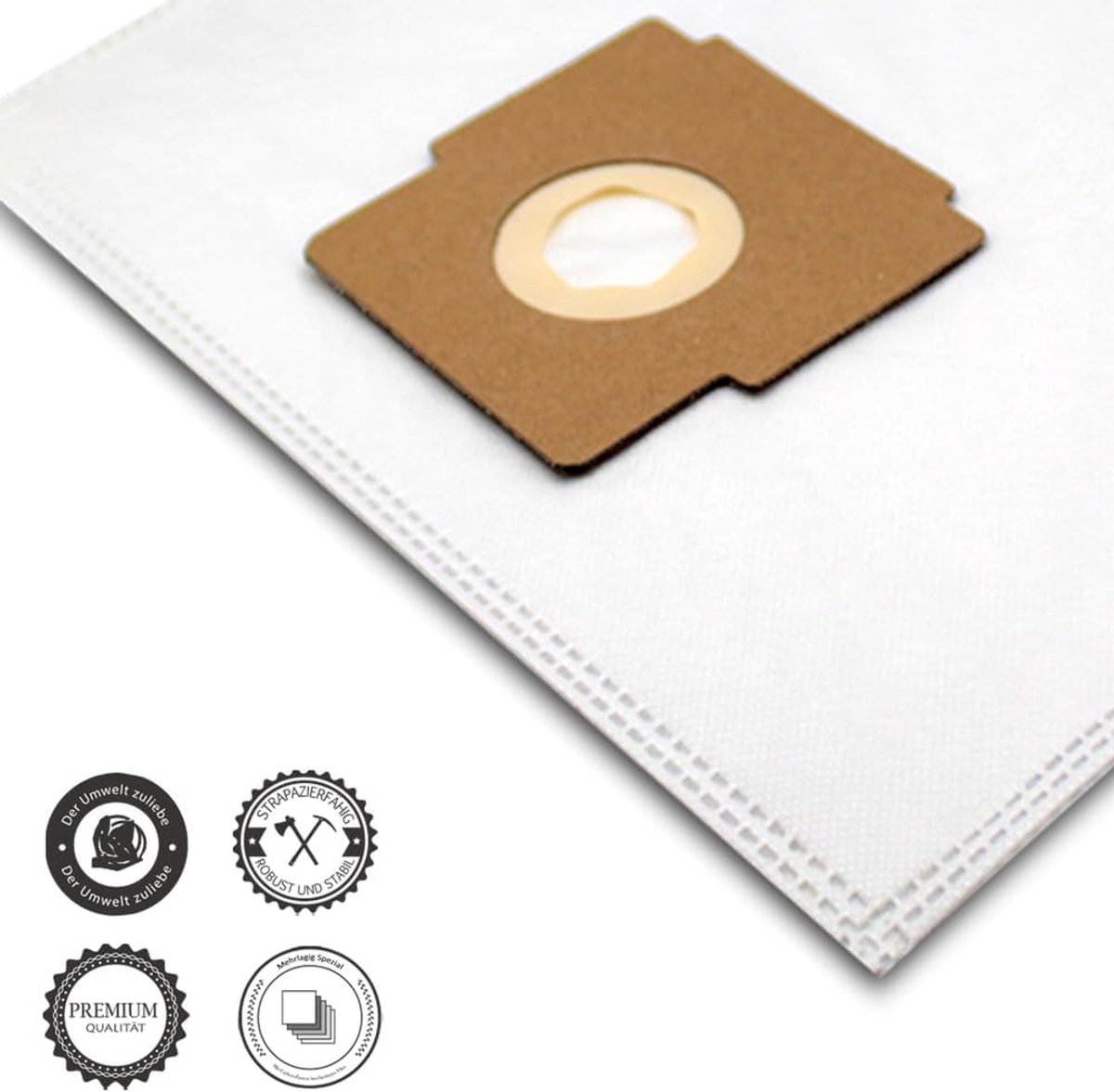 Stofzuigerzakken - Stofzakken - Schoon Huis - 5-laags Fleece - 10 Stuks