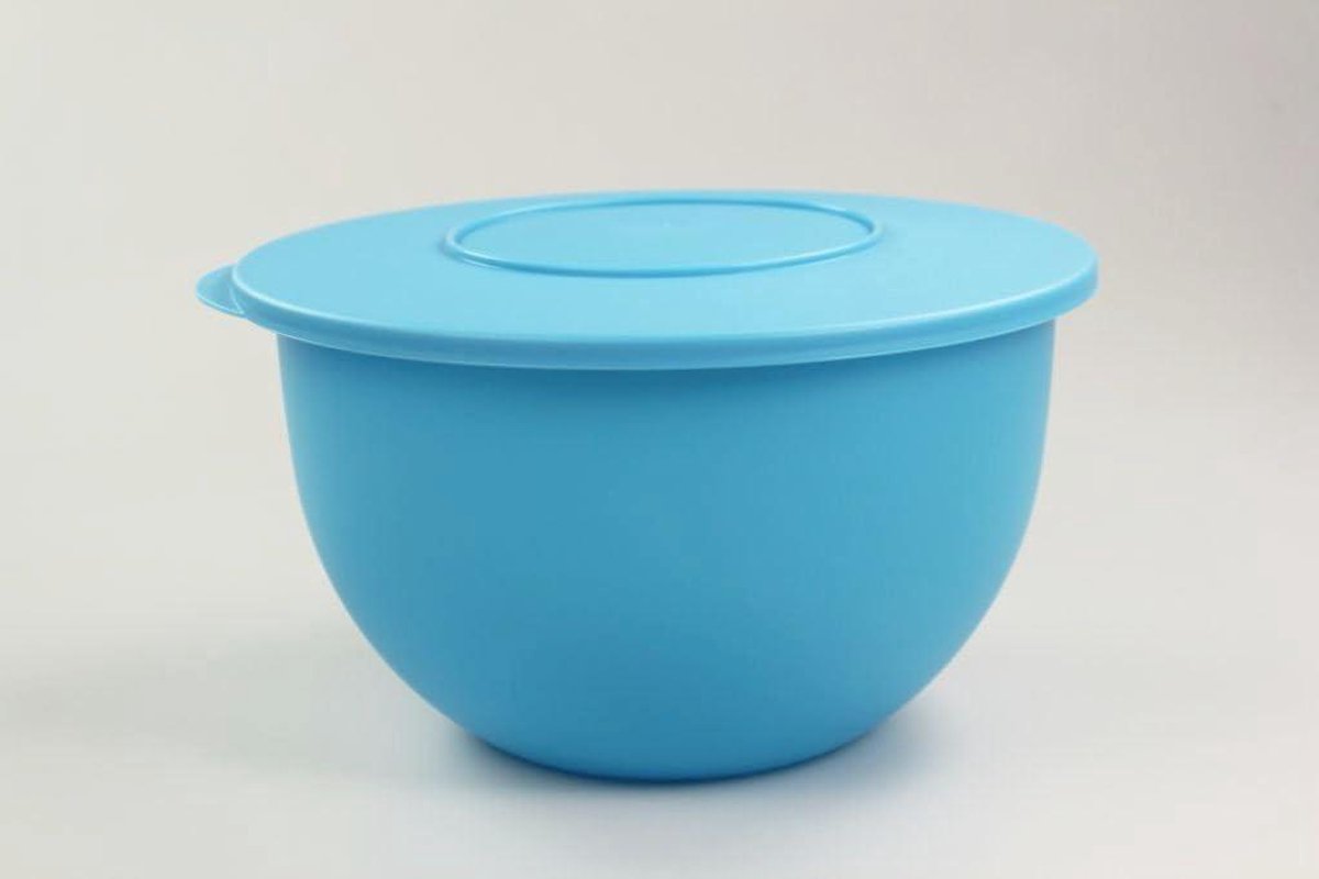 Opslagkom - Voorraadbak - Maaltijden Bereiden - Vaatwasserbestendig - 43 Liter - Blauw