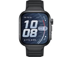 HUAWEI WATCH FIT 5 PRO- Zwart - Premium ontwerp - Geavanceerde outdoor workout mogelijkheden - Professioneel gezondheidsmonitoring met TruSense - Compatibel met iOS & Android