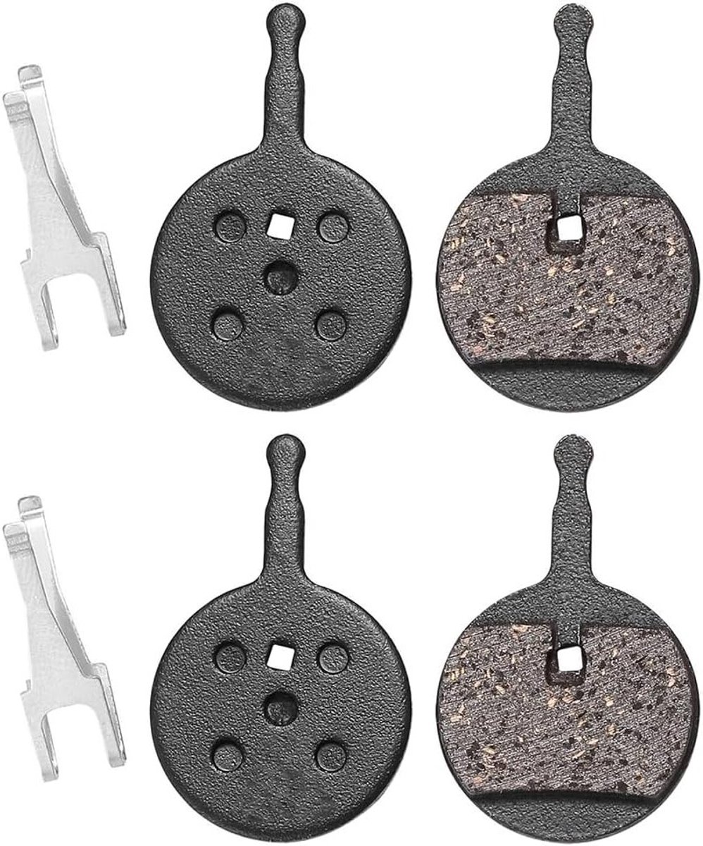Set van 4 Fietsschijfremblokken - Semi-Metalen en Kunststof Remblokken voor Avid BB5, CSC, Promax DC 710, 720 en Dualtron Ultra
