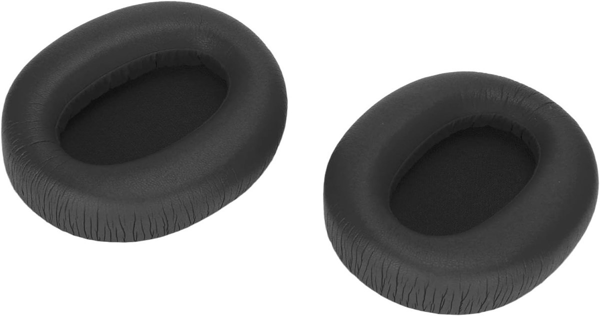 Comfortabele oorkussens voor hoofdtelefoon, vervangende kussens voor geluidsisolatie, geschikt voor EDIFIER W820NB (Zwart)