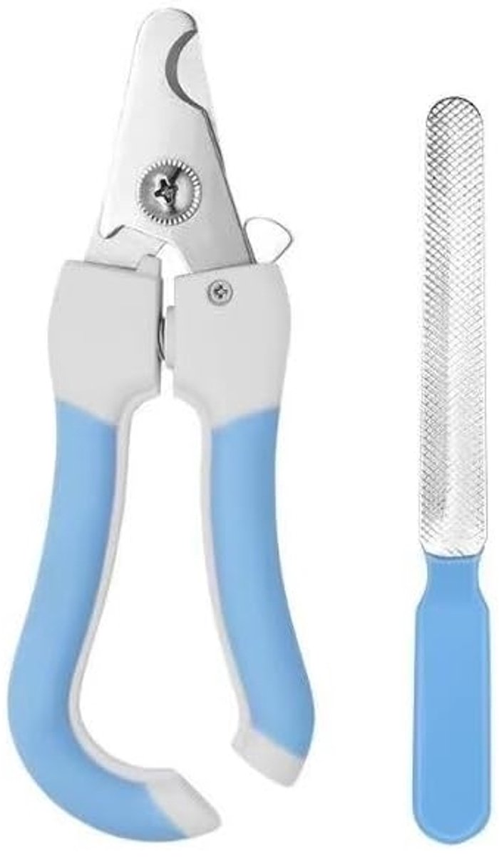 Killogood Een set nagelknippers voor honden en katten - voor het knippen van nagels en teennagels - handige hulpmiddelen voor de verzorging van uw huisdier - huisdierbenodigdheden (blauw)