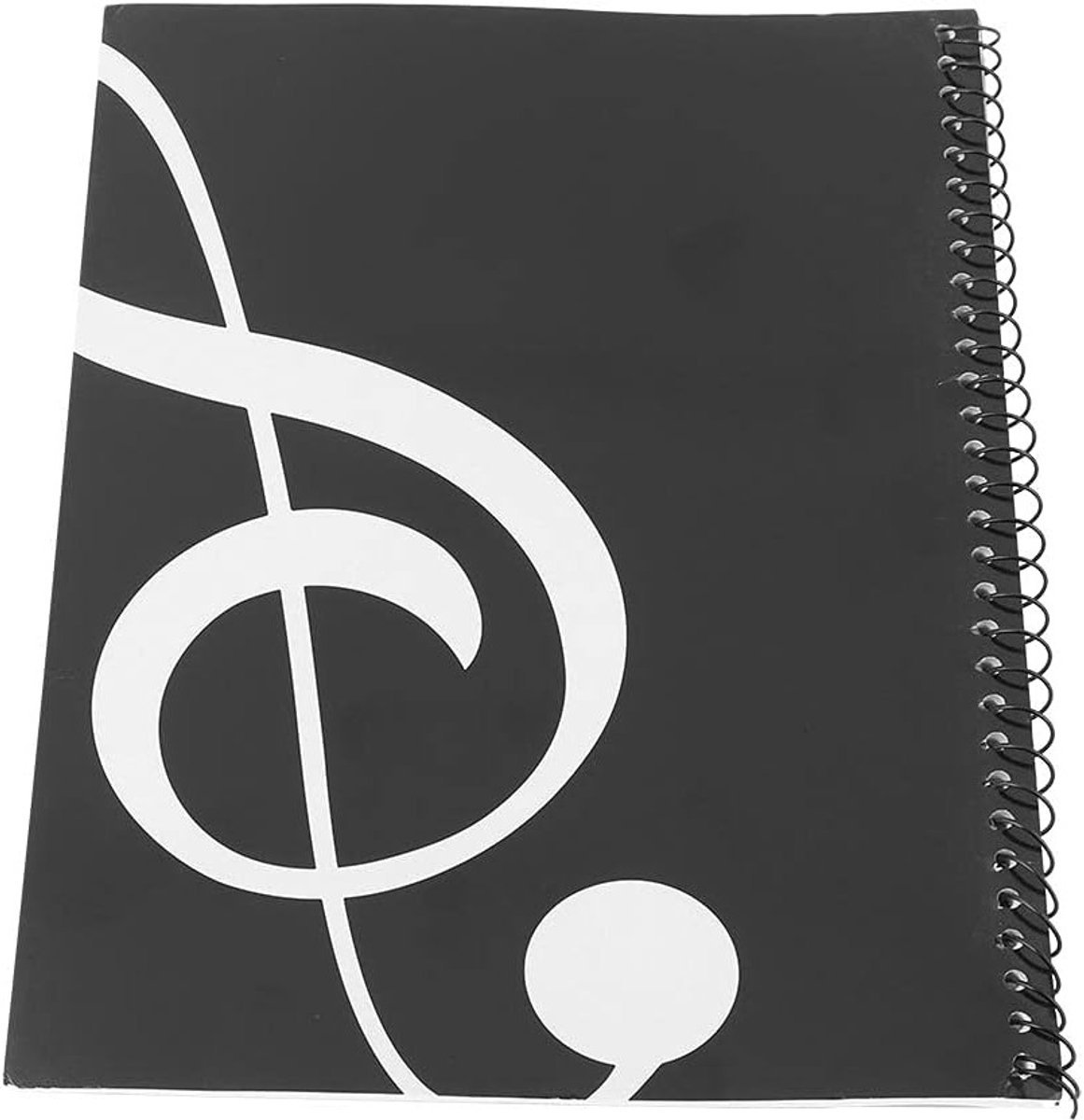 Lege Notitieboek voor Muzikanten met 50 Pagina's voor het Schrijven en Kopiëren van Muziekpartituren