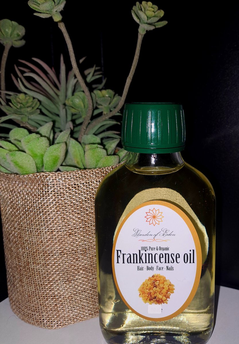 Frankincense olie puur en organic 100ml voor huid en haar en nagels en gezicht - wierook olie - wierookolie - body olie - massage olie - druivenpit olie - druivenpitolie - nagel olie
