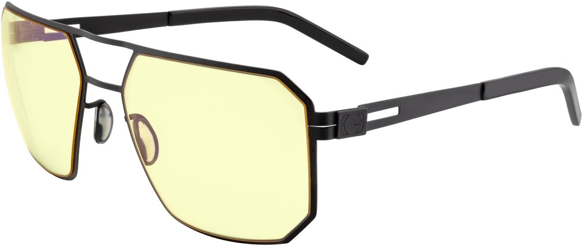 GUNNAR - NOVATO, Titanium-collectie - Computerbril - Blauw Licht Bril - Amber