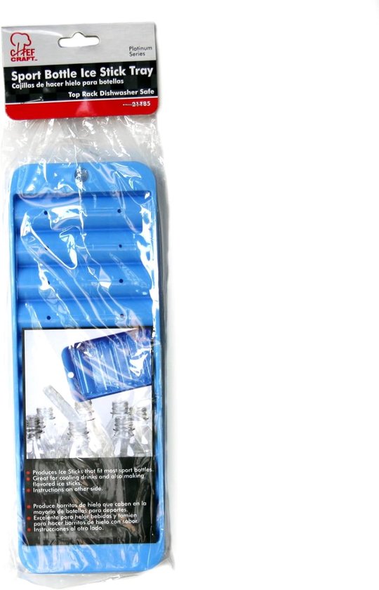 IJsklontjes Dienblad - Ice Sticks - Drankjes Koelen - Vaatwasmachinebestendig - 2 Pack - Blauw — afbeelding 2