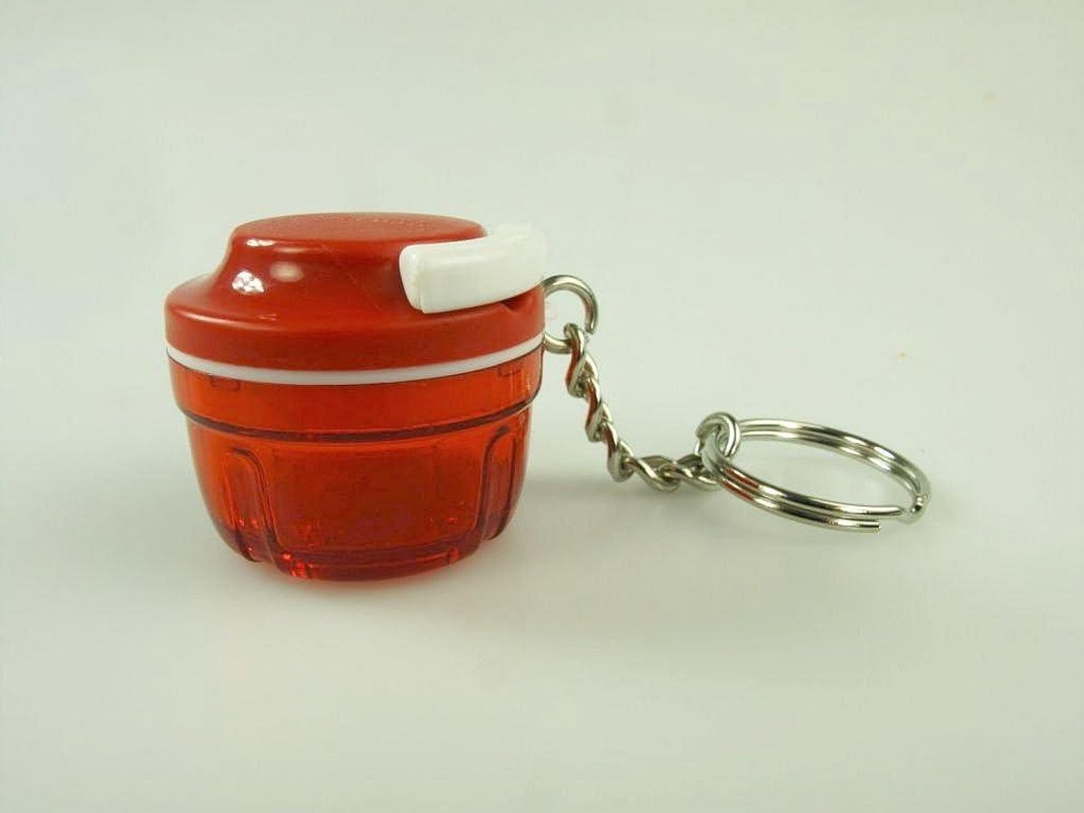 Mini Kruidenhakker - Keuken Accessoire - Eten Bereiden - Compact Ontwerp - XS - Rood