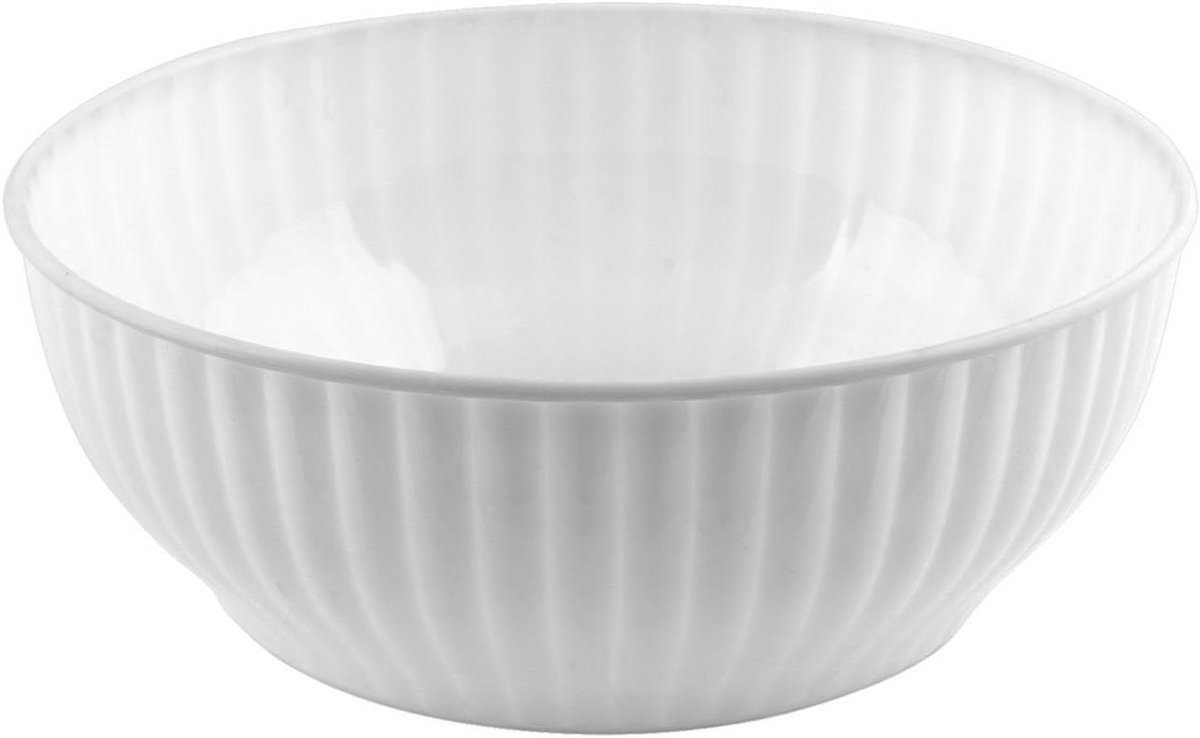 Slakom - Mengkom - Maaltijden Serveren - Stapelbaar Ontwerp - 26 cm - Wit