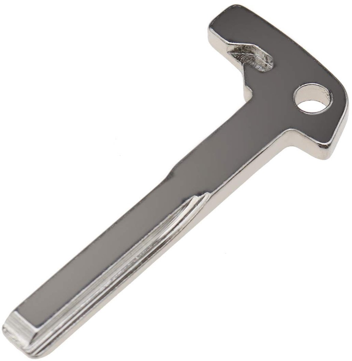 Jhubersproducts - Voertuig Sleutel Blank - Ongesneden Sleutel - Zilver - Compatibel met Sprinter Vito - Vervangend Onderdeel - 50 mm