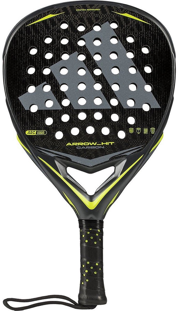 Adidas Arrow Hit Carbon 2026 Padelracket Heren Antraciet