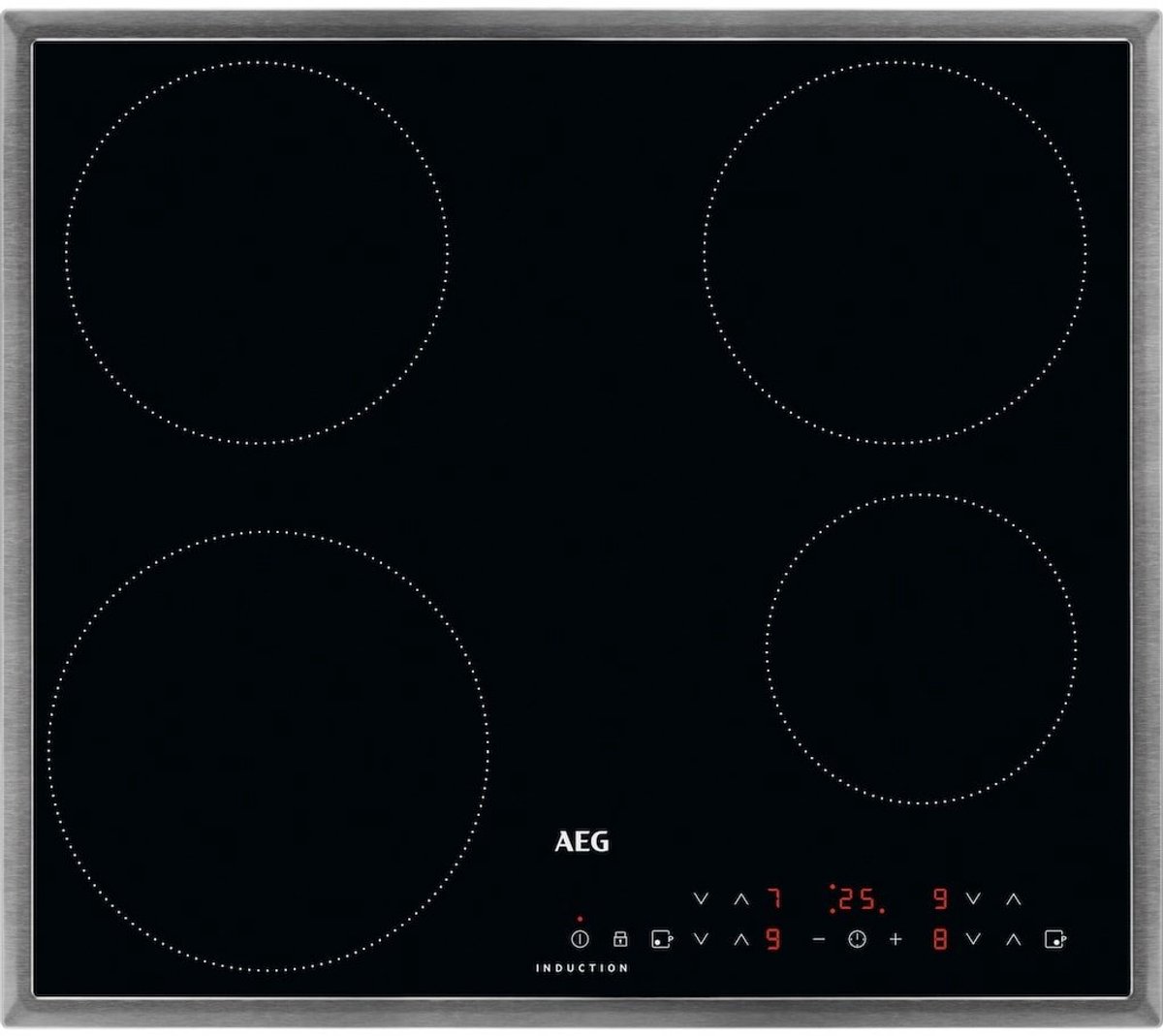 Bol.com AEG IKB6430AMB | Keramische kookplaat | 60 cm | 2 fase | Inbouw aanbieding