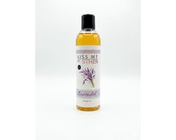 Sther Premium Massage olie en Glijmiddel 2-in-1 – Ontspannende Massageolie Erotisch – Lavendel – 250 ml – Nederlandse Productie
