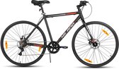 HILAND Clifford Racefiets - 700 x 32C - 7 Versnellingen - Lichtgewicht Aluminium Frame 53cm - Mechanische Schijfremmen - Heren & Dames - Commuter Bike