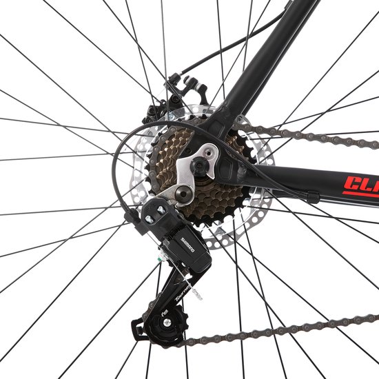 HH HILAND Hybrid Fiets - 700C - 21 Versnellingen - Racefiets / Stadsfiets - Mechanische Schijfremmen - Heren & Dames - Commuter Bike — afbeelding 4