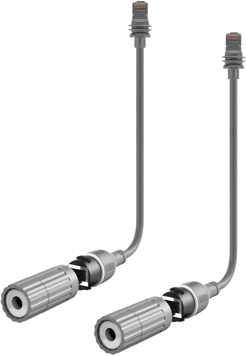 Dailygoods - Ethernet Adapter - Satellietverbindingen - IP68 Waterdicht - 1200 Mbps - Netwerkverbinding - Geschikt voor Thuisgebruik - Model V3