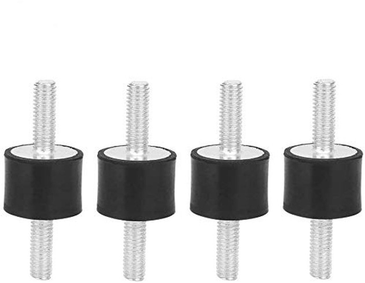 Rubber Schokdempers M6 - 4 Stuks Antivibratie Mounts voor Auto en Boot