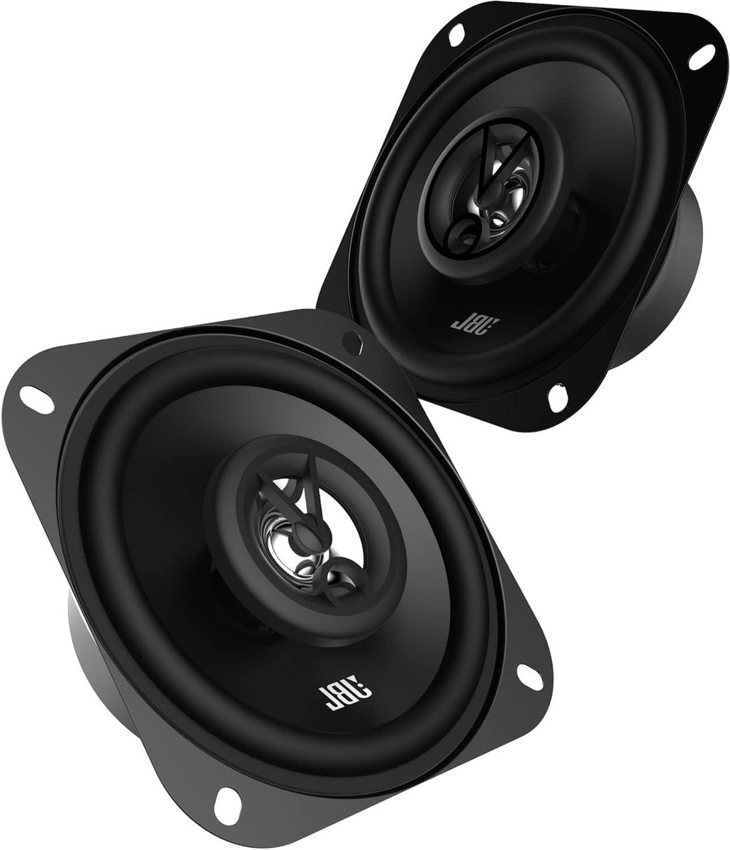 Auto Speakers - Muziek Systeem - Rijk Geluid - Compact Ontwerp - 4 Inch - Zwart