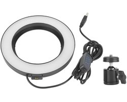 Jhubersproducts - Ring Light - LED Ring Light - Dimbaar - 6 inch - Fotografie Light - Voor Selfies en Video's - Ideaal voor Live Streams